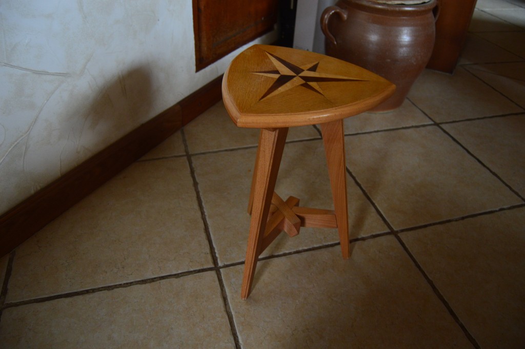 Tabouret Tabouret ébéniste d'art