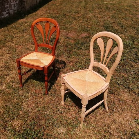 Aérogommage meuble.